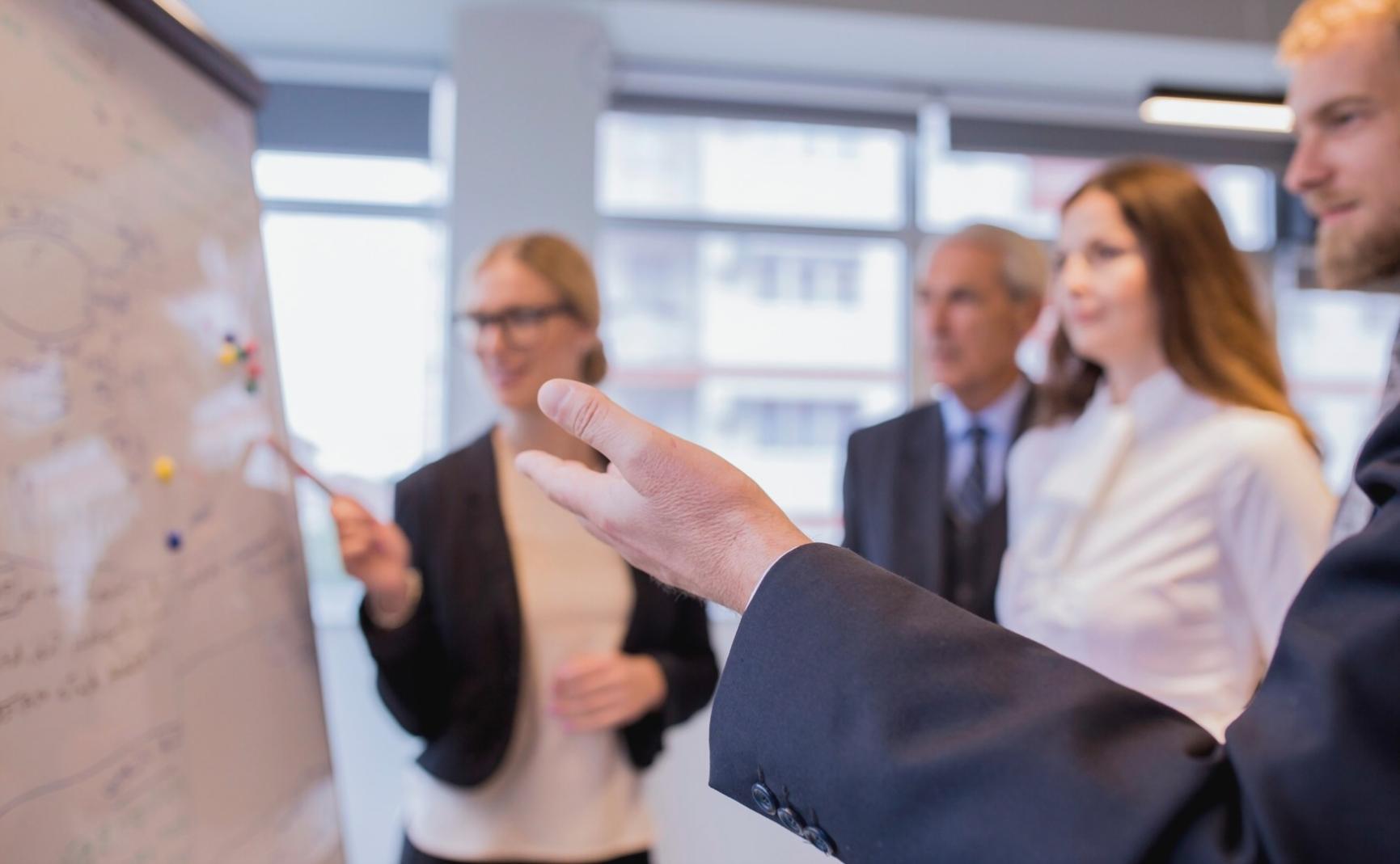 Gruppensituation bei einem Workshop